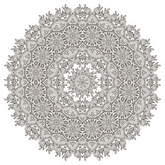 Mandala. Ethnic decorative elements.
