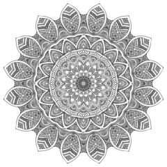 Mandala. Ethnic decorative elements.