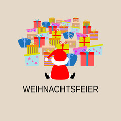 Weihnachtsfeier Einladung