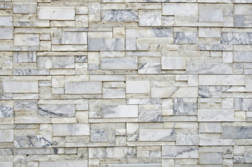 modern pattern of stone wall