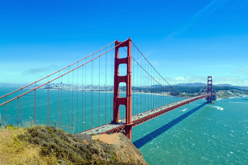 Golden Gate Bridge in San Francisco, California, USA