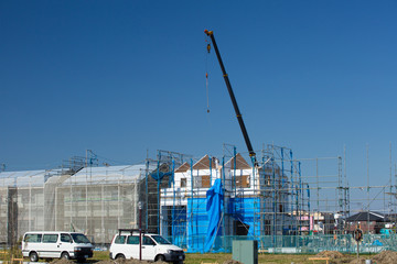 住宅建設現場