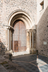 Fototapeta na wymiar Ancient church door