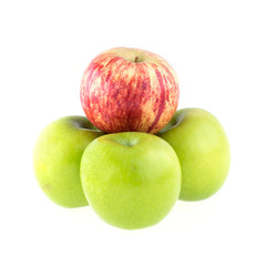 apple fruit isolated on white background