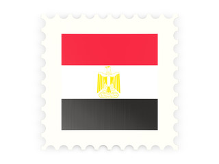 Postage stamp icon of egypt