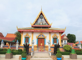 Mondop at Wat Rasom, Phachi, Ayutthaya