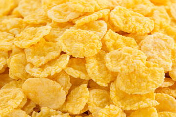 corn flakes as background