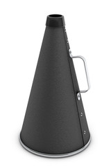 Black Vintage Megaphone © doomu