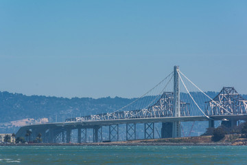 The new east span of the Bay Bridge, San Francisco