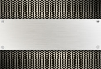 Metal texture, vector illustration