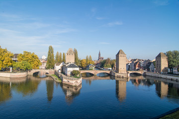 Les ponts couverts à Strasbourg