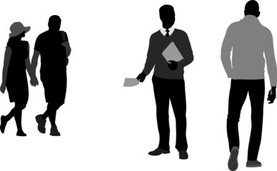 Giving out Brochures