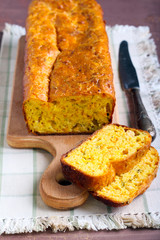 Homemade savory bread