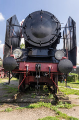 Old steam locomotive