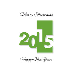 Green plate logo 2015 white background vector