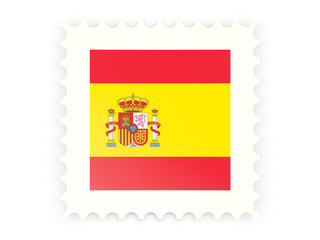 Postage stamp icon of spain