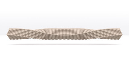 Business 3D concept illustration. Template.