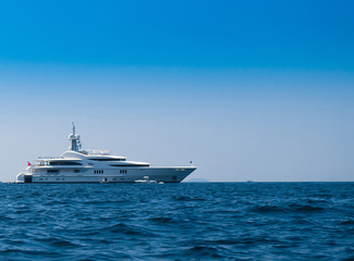 Fototapeta na wymiar Luxury Cruise Sea Scene