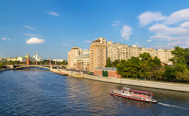 Obraz premium The House on the Embankment in Moscow, Russia