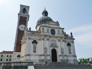 The Church of St Mary of Mount Berico in Vicenza