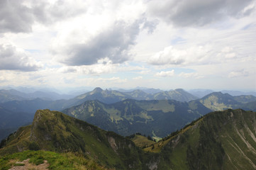 Obraz na płótnie Canvas Alpen-Panorama