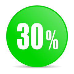 30 percent internet icon