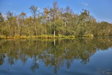 Fototapeta na wymiar Ferienparadies Mecklenburgische Seenplatte
