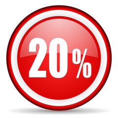 20 percent web icon