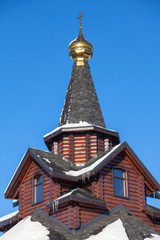 Fototapeta na wymiar Orthodox Church tower