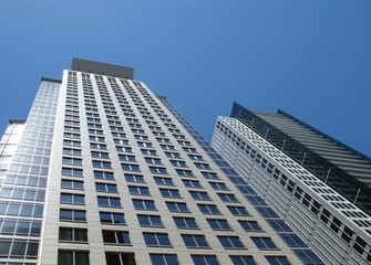Obraz premium Modern architecture in the commercial district of Sydney city