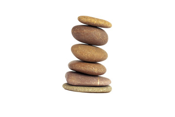 Fototapeta na wymiar Zen stones balance concept - Stock Image