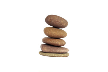 Zen stones balance concept - Stock Image