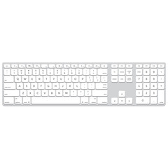vector long solid colors flat design aluminium computer keyboard