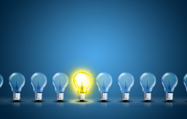 Eine Lampe tanzt aus der Reihe