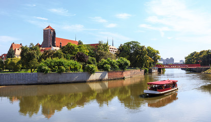Statek wycieczkowy na Odrze, Wrocław