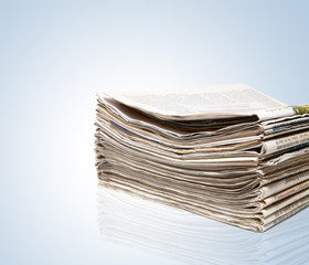 Zeitungsstapel