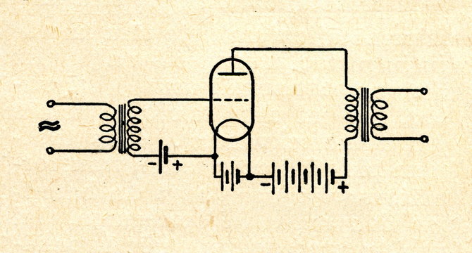 Amplifier with triode