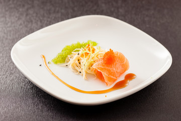 salmon appetizer
