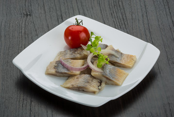 Sliced herring