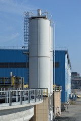 Obraz premium Silo calce industriale