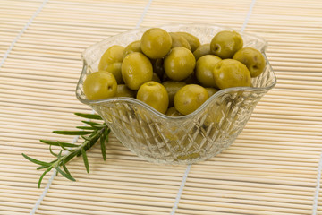 Green olives