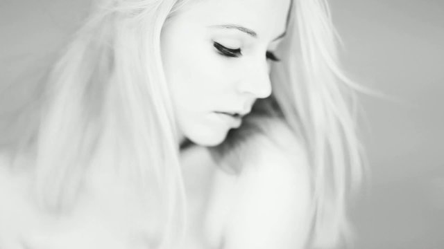 Beauty Portrait of Womans Face