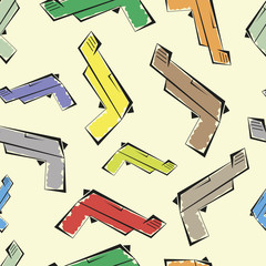 Guns seamless texture