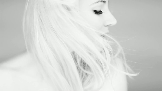 Beauty Portrait of Womans Face