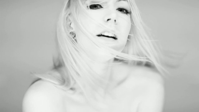 Beauty Portrait of Womans Face