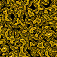Yellow on black abstract
