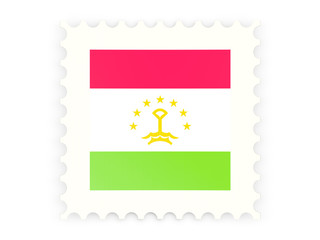 Postage stamp icon of tajikistan