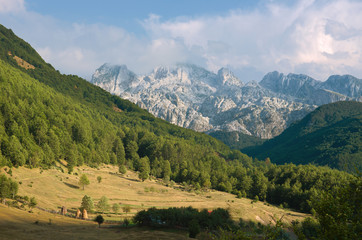 Fototapeta na wymiar Albanian Alps Of Kelmend, Albania
