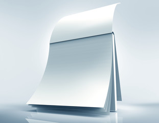 blank desktop calendar