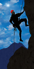 ag5 AlpinistGraphic - climber 2 in the alps - helmet - g2385